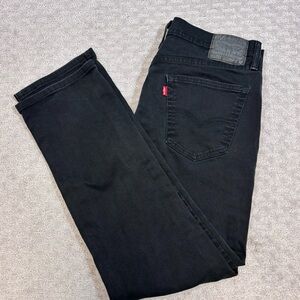 Levi's 541 Athletic Taper Stretch Jeans Men’s 34x32 (Fits 34x31) Black Denim